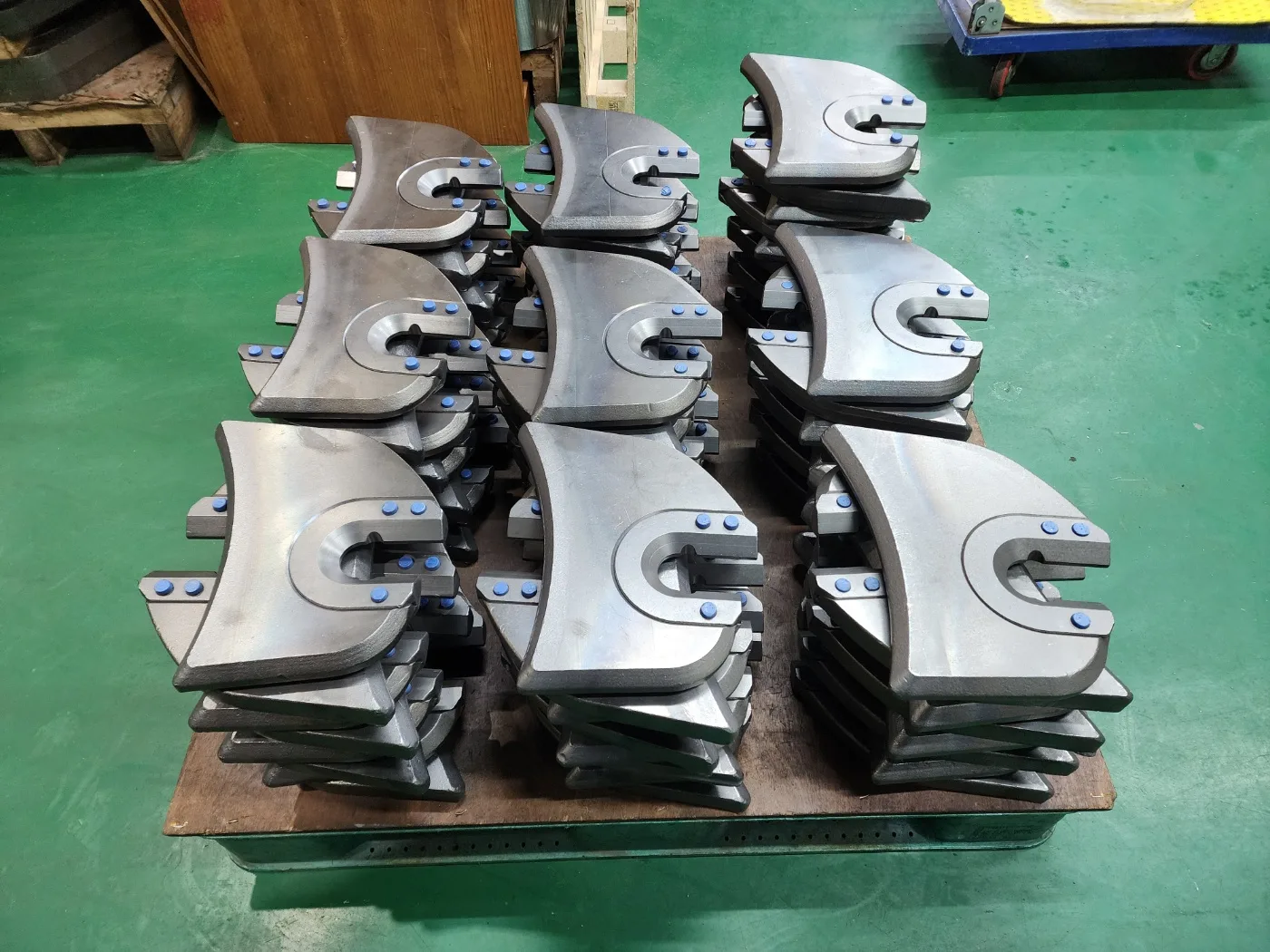 Insert Type Teeth Holders and Plates for Standard Cutter Wheels Shipped to Dubai, UAE — photo 6